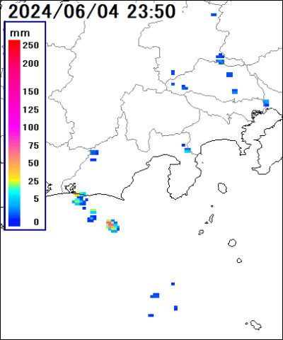 雨雲レーダー(静岡県)