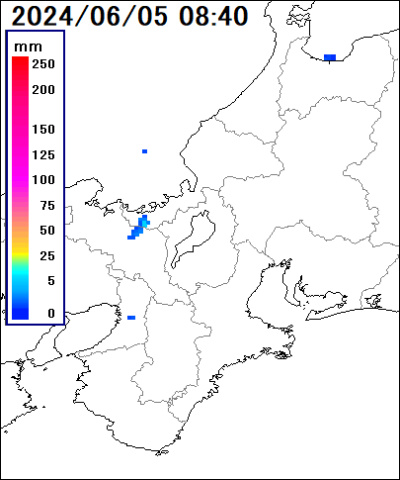 雨雲レーダー(滋賀県)