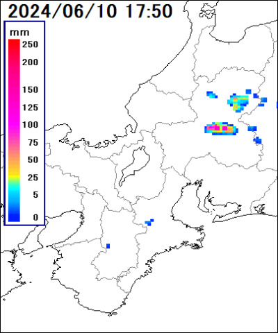 雨雲レーダー(滋賀県)