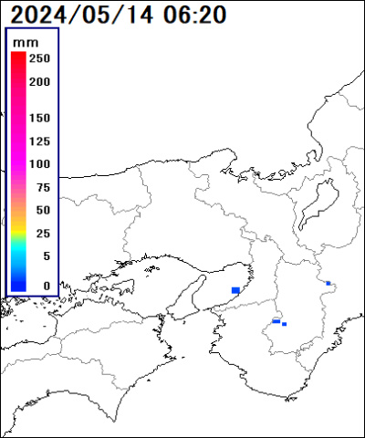 兵庫県の雨雲レーダー
