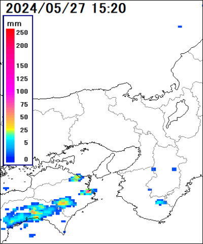 兵庫県 北部の雨雲レーダー