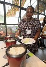 ケニアで日本産米の試食会