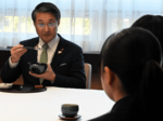 日本一の味 知事が試食 倉吉農高、お米甲子園最高金賞受賞を報告