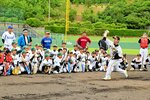元プロ野球選手らが指導 HAKUTO DAY