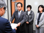 淀江産廃設置許可取り消し申し入れ 知事宛てに共産党県委