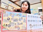 龍の名所をマップに 道の駅清流茶屋かわはら製作