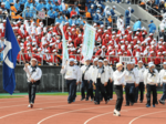 鳥取県選手団が堂々行進 ねんりんピック愛媛大会開幕