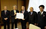 農業の収入保険負担助成を要請 関係団体が知事訪問