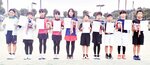 男子 長谷部(黒坂) 女子 網川(福部)V 県小学生秋季ソフトテニス