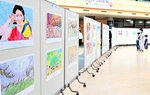 絵画、書写最高賞に吉見さん(大栄小)牧田さん(上北条小) MOA美術館県中部児童作品展