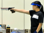 有本(鳥取敬愛高)入賞逃す 少年女子ビームピストル9位 ライフル射撃