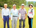 綿本さん(訓谷)優勝 老連香住支部GG大会 66人が親睦