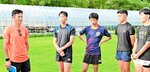 元日本代表の広瀬さん助言 倉吉東高ラグビー部訪問