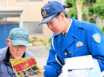 事故多発、気を付けて 倉吉署など交通安全広報