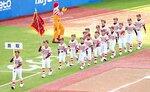 宮ノ下スポ少が堂々行進 全日本学童軟式野球開会式
