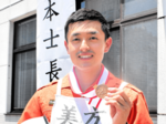 岡本さん(村岡出身)活躍誓う 全国救助技術大会 美方消防から28年ぶり出場