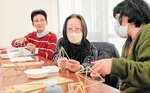 幸せを呼び込んで 北欧の装飾「ヒンメリ」作り 新温泉