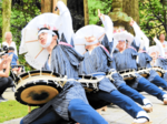 「久谷ざんざか踊り」保存会 ふるさと文化賞受賞 メンバーが町長に報告
