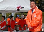 現職伊達氏 事務所開き 境港市長選