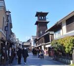 「旅」小江戸散策、食べ歩きも