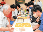 A級 橋崎さん(湯梨浜)初優勝 将棋まつり、69人熱戦 米子市