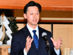 新人門脇氏事務所開き 米子市長選