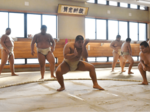 鳥取城北相撲道場を修繕、工事完了で式典