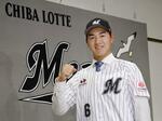 ロッテ1位西川、日本の4番に