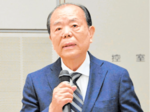 災害不可避、備え重要 山村氏、企業の心得説く 日本海政経懇話会東部例会