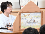 青谷の伝承読み聞かせ 紙芝居作家おくむらさん