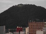 鳥取のシンボル久松山に大の字点灯