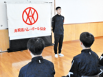 16強目指し活躍誓う JOCバレー鳥取県男子壮行会