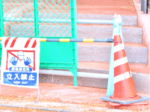 湊山公園側あさって開通 米子城跡登城路