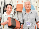 「一つ一つ丁寧に」 カバン工房が初出展 中部陶芸・民芸手しごと展