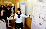 探究成果をプレゼン 青翔開智 地域課題解決テーマに