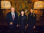 昭恵さん、トランプ夫妻と面会