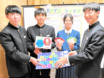 福生中生、防災ゲーム開発 伊木市長が体験「面白い」