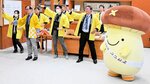 町内に「福よせ雛」3日から展示 日野、「ひな町」PR踊りも