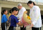 三上「必ず良い結果報告する」 世界飛び込みへ壮行会で意気込み