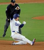 大リーグ、大谷は2試合連続盗塁