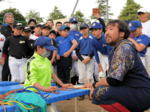 けがしにくい体づくり学ぶ 野球トレーナー招き講習 あいだクラブ