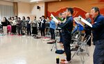 繭の糸のように細く長く 合唱団まゆ50周年 思い込め練習に熱 10日、淀江で記念演奏会