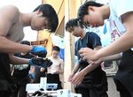 ウニの資源活用探究 青谷高生 実入り調査開始