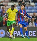 サッカー鎌田、移籍後初ゴール