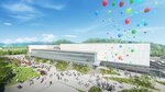 新体育館「米子アリーナ」起工 27年6月開館予定 県や市が安全祈願