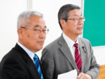 参院選に向け政策協定結ぶ 自民県連と公明県本部