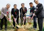 元島民、北方領土のシンボル植樹