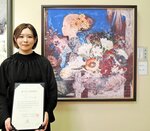 窪井さん(東京)に春の足立美術館賞