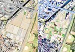 皆生地区ほ場完成 大区画化で効率営農可能 農地中間管理機構 県内初の整備事業