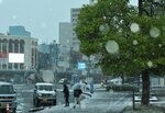 鳥取市で初雪観測